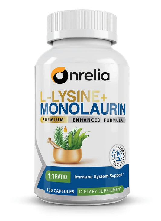 L-Lysine Monolaurin Immune Supplement