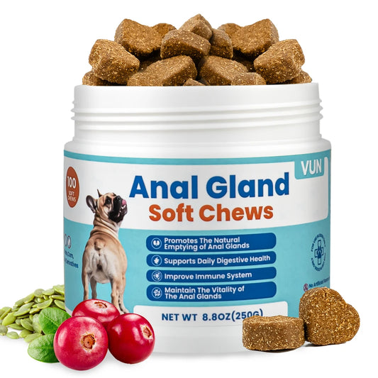 NOIO Anal Gland Support Chews for Dogs All size