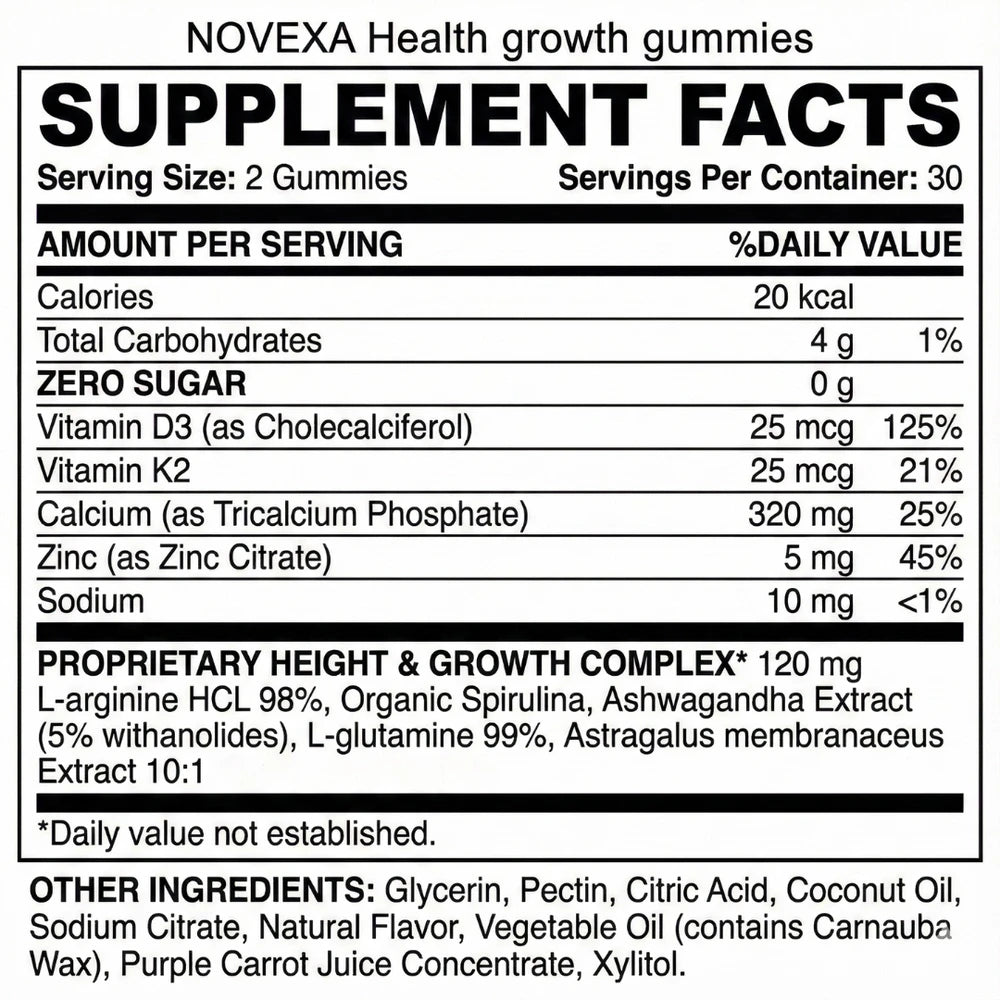 NOIO Health Growth Gummies