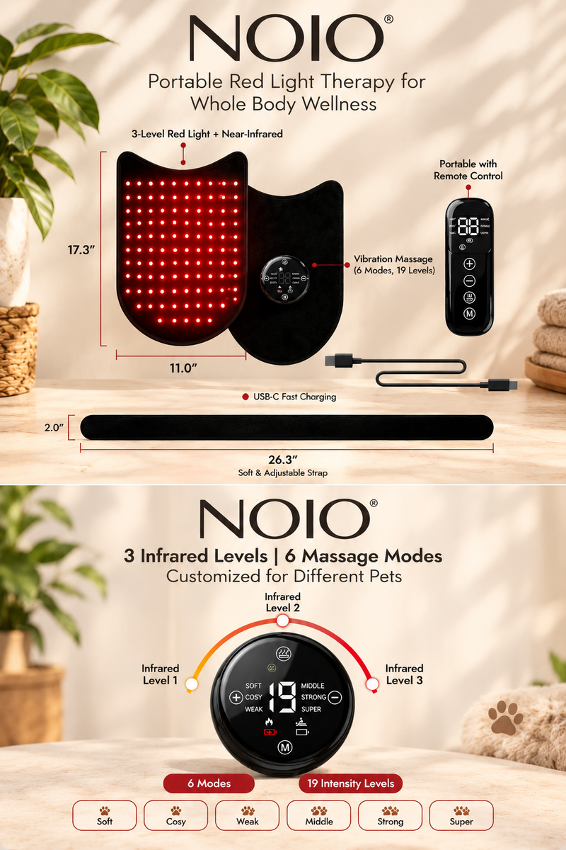 NOIO Pet Wrap Red Light Therapy