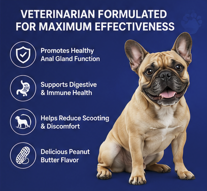 NOIO Anal Gland Support Chews for Dogs All size